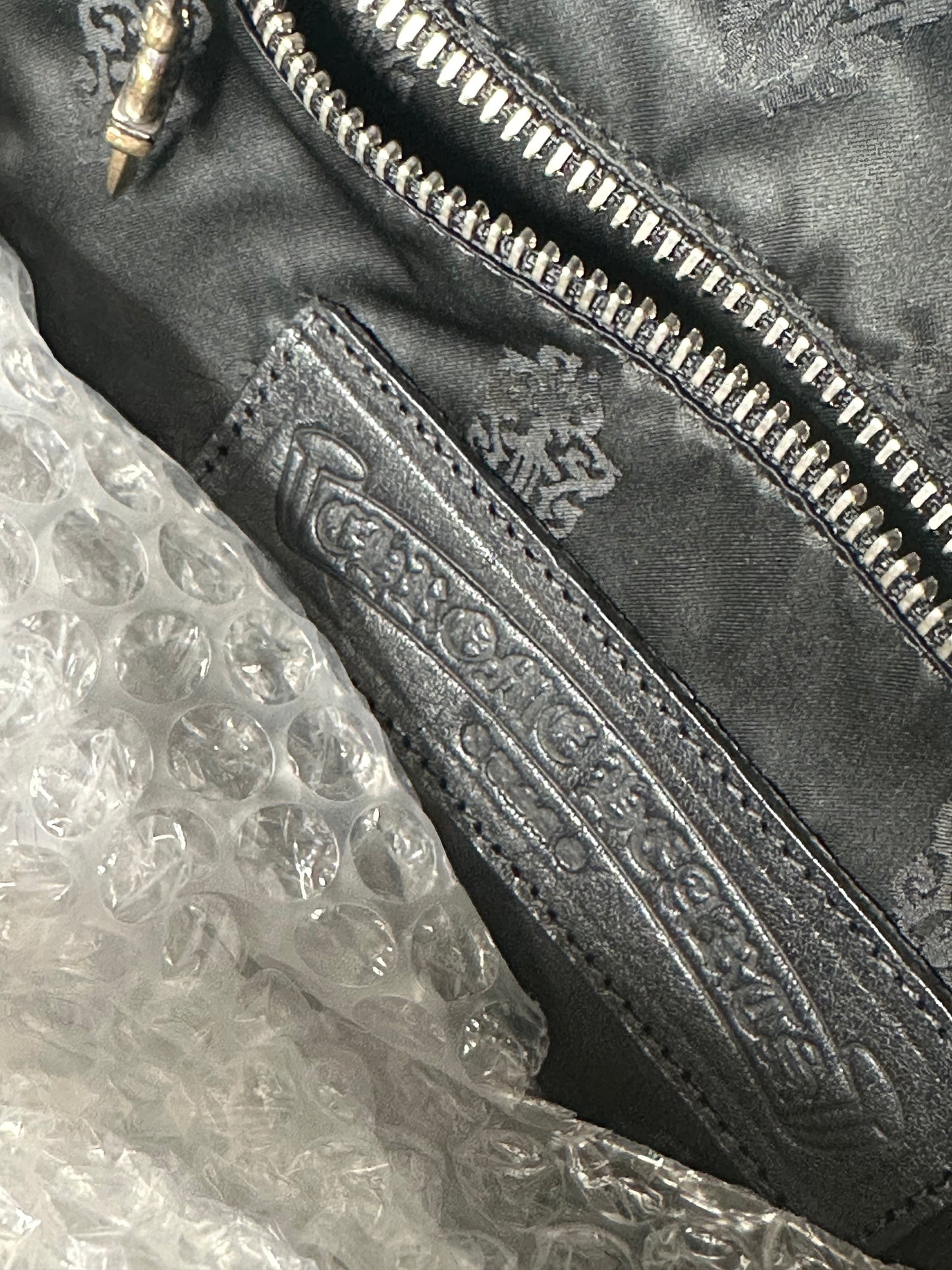 Chrome Hearts Leather Bowling Bag